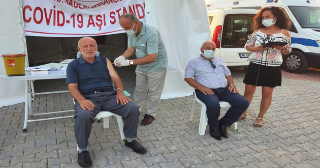 ​Altınova Festivalinde aşı yapıldı