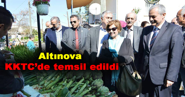 Altınova KKTC’de temsil edildi