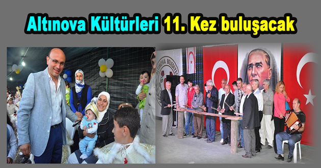 Altınova Kültürleri 11. Kez buluşacak