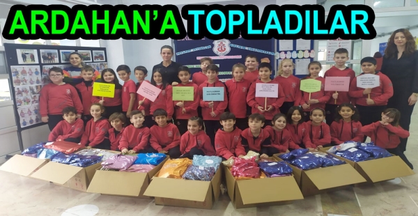 ALTINOVA LI ÖĞRENCİLER ARDAHAN’A HEDİYE GÖNDERDİ