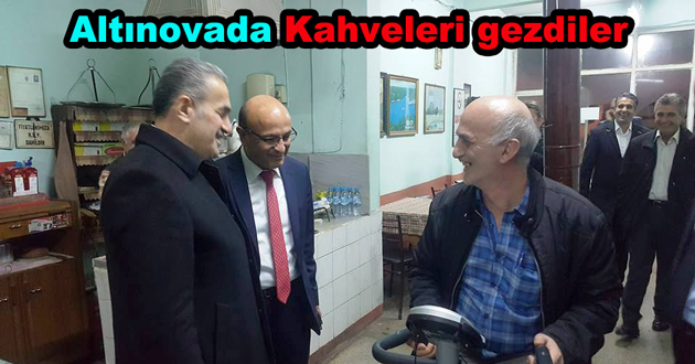 ALTINOVA POLİSİNE DESTEK VERDİ