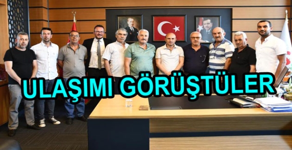 ALTINOVA ULAŞIMINI GÖRÜŞTÜLER