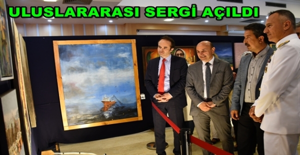 ALTINOVA ULUSLARARASI RESİM SERGİSİ AÇILDI