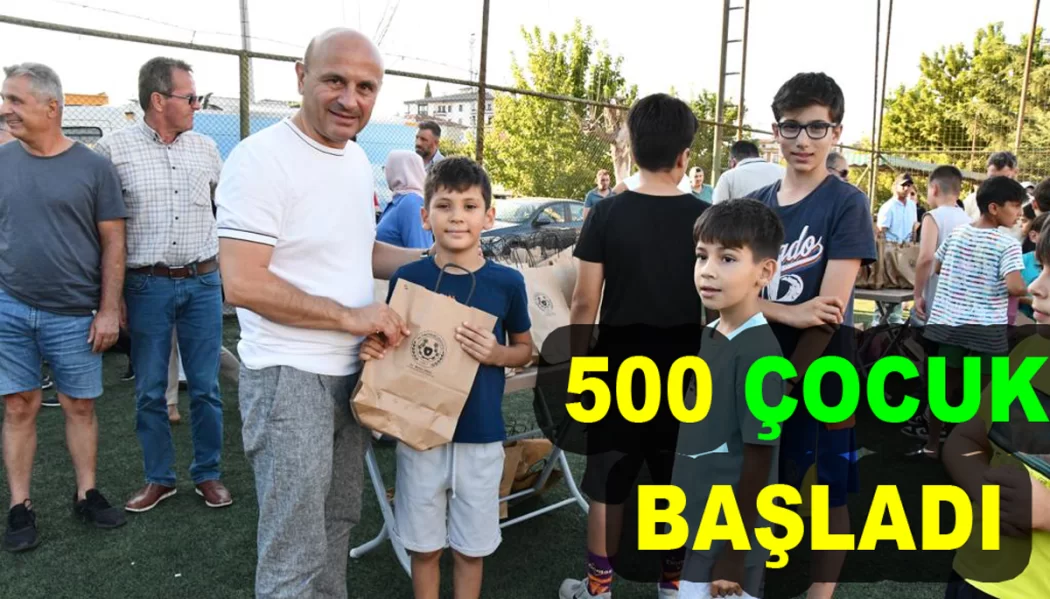 ALTINOVA YAZ SPOR AKADEMİSİ BAŞLADI