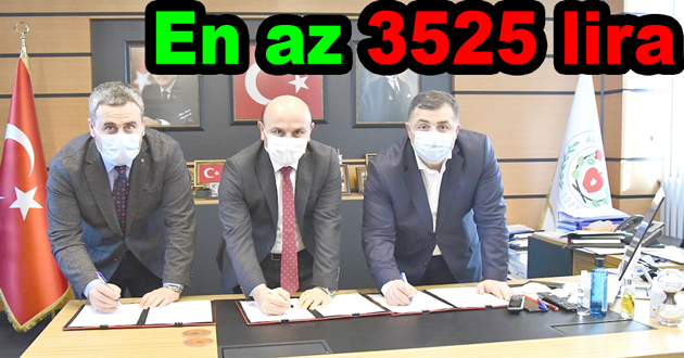 Altınova’da en düşük maaş 3 bin 525 lira oldu