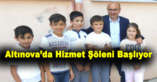 Altınova’da Hizmet Şöleni Başlıyor