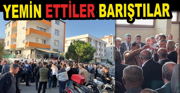 ​ALTINOVADA KAVGA EDEN AİLELER BARIŞTI