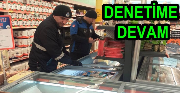 ALTINOVA’DA MARKET GÖZETİM ALTINDA