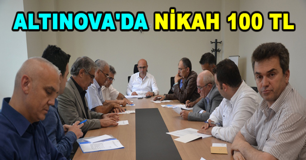 ALTINOVADA NİKAH 100 TL