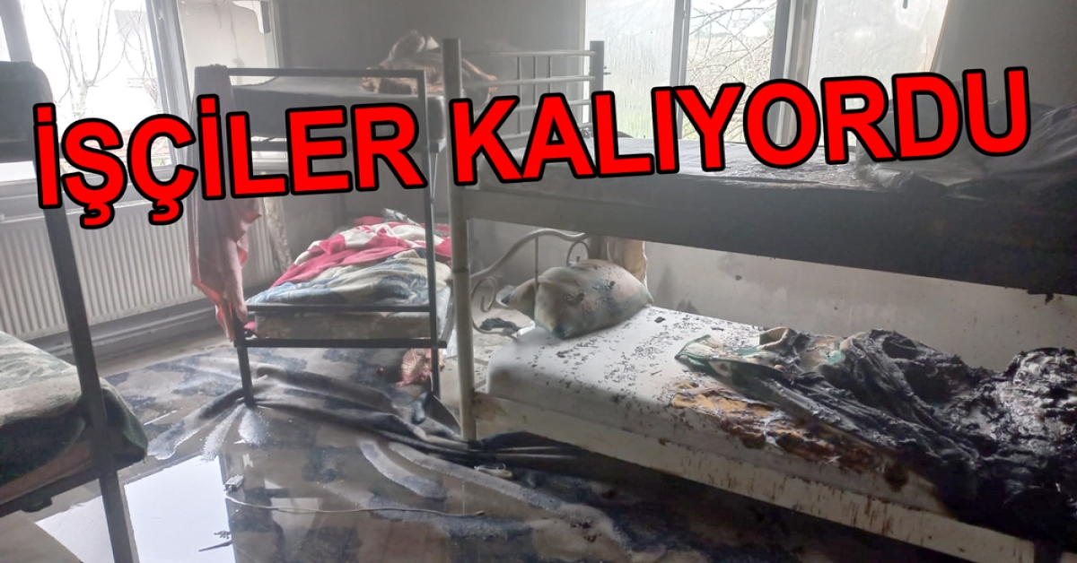 ALTINOVA’DA PANSİYON YANDI