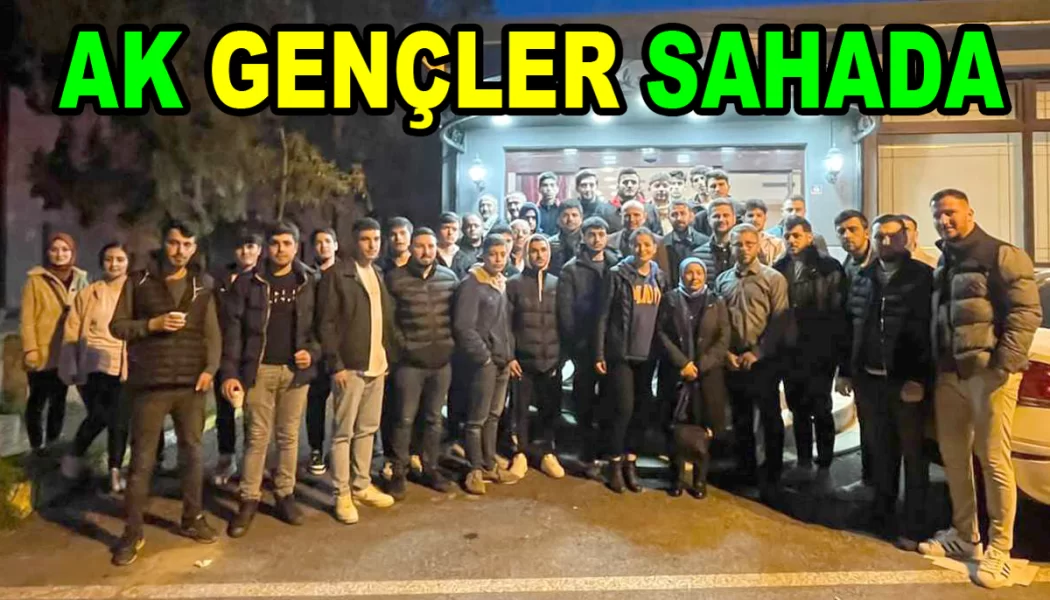 Altınovalı AK Gençler görev başında