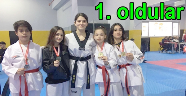 Altınovalı Tekvandocular Damga Vurdu