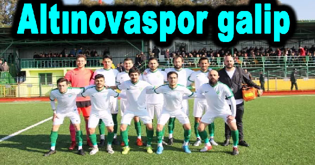 Altınovaspor dolu dizgin gidiyor