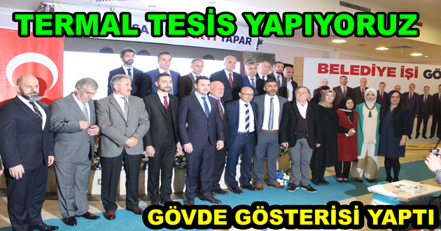ALTINOVAYA TERMAL TESİS YAPIYORUZ