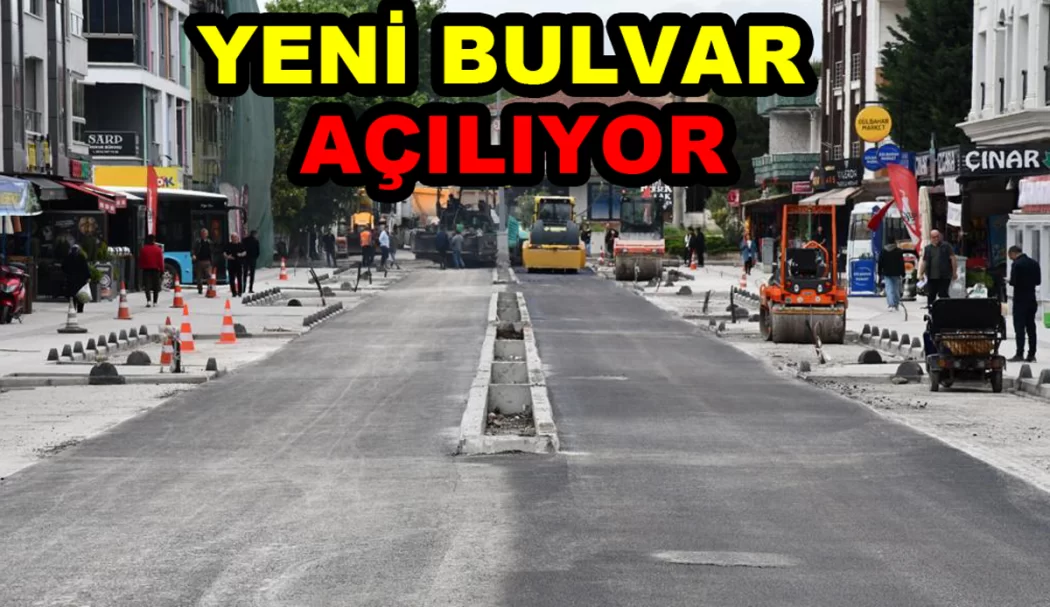 ALTINŞEHİR’E ÇİÇEK GİBİ BULVAR GELDİ