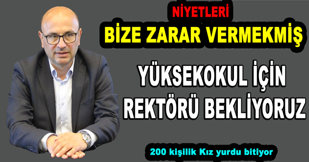 AMAÇLARI BİZE ZARAR VERMEKMİŞ
