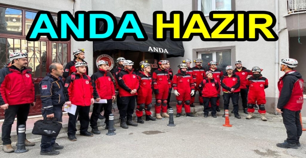 ANDA EĞİTİMİNİ TAMAMLADI