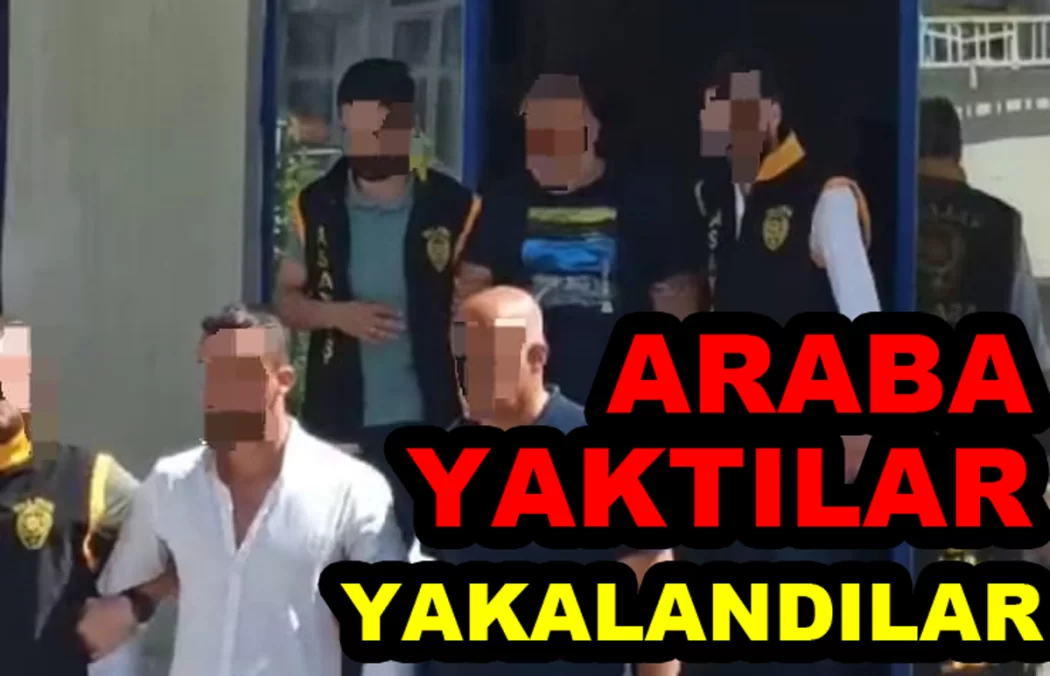 ARAÇ KUNDAKLAYAN 2 KİŞİ YAKALANDI