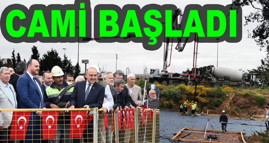 ARAŞTIRMA KÖŞESİNE CAMİ TEMELİ ATILDI