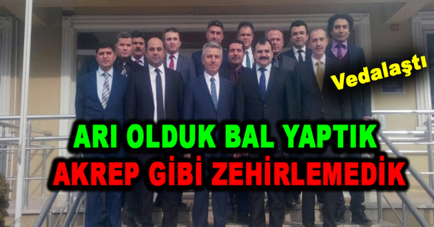 ARI OLDUK BAL YAPTIK AKREP GİBİ ZEHİRLEMEDİK