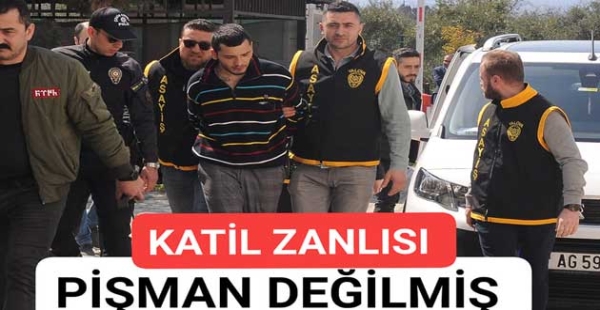 ARKADAŞINI ÖLDÜRDÜ PİŞMAN OLMADI