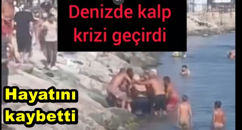 ARMUTLU’DA DENİZE GİRDİ HAYATINI KAYBETTİ