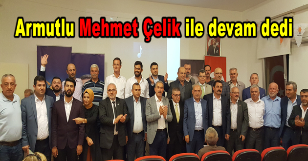Armutlu Mehmet Çelik ile devam dedi
