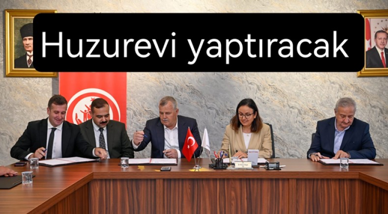 ARMUTLU'YA HUZUREVİ YAPILACAK