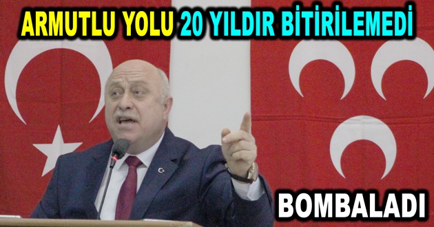 ARMUTLU YOLU 20 YILDIR BİTİRİLEMEDİ