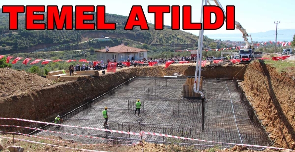 ARMUTLU'DA HUZUREVİ TEMELİ ATILDI