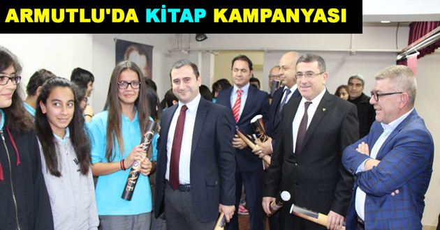 ARMUTLU'DA KİTAP KAMPANYASI