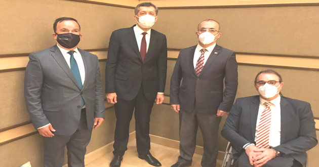 ​Arslanhan  Bakan Selçuk ile görüştü