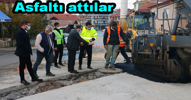Asfalt yapımı hızlı yapılıyor