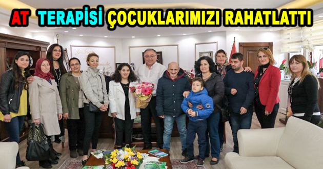 AT TERAPİSİ ÇOCUKLARIMIZI RAHATLATTI
