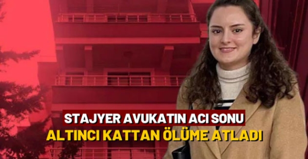 Avukat intihar etti