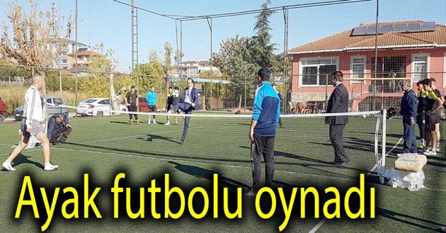 Ayak tenisi kupası İtfaiyenin