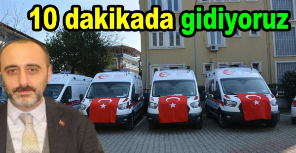 AYDA 9 BİN ÇAĞRIYA CEVAP VERİYORUZ
