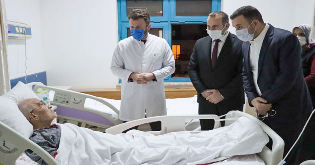 Bağatar ve Tutuk  hastaları dinledi