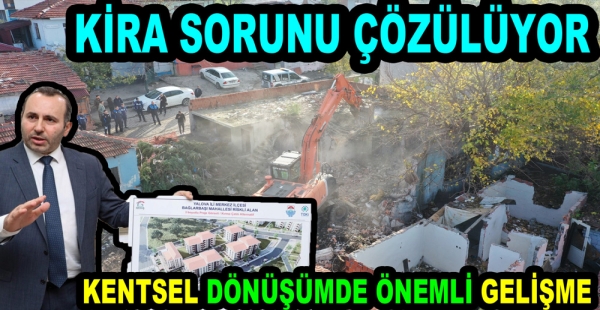 BAĞLARBAŞI KENTSEL DÖNÜŞÜMDE ÖNEMLİ GELİŞME