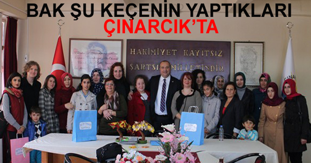 BAK ŞU KEÇENİN YAPTIKLARI ÇINARCIK'TA