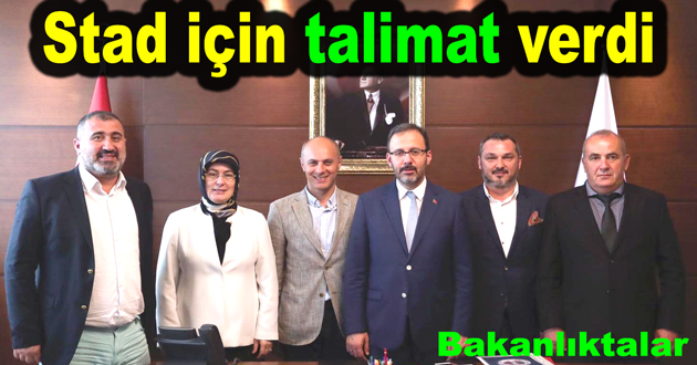 Bakan Kasapoğlundan Yalovaya spor desteği