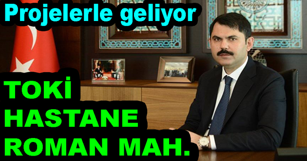 Bakan Kurum Projelerle Yalova 'ya geliyor