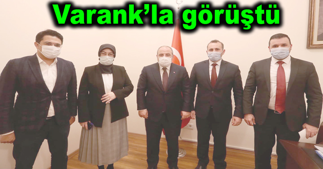 Bakan Varank la görüştüler