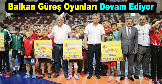 Balkan Güreş Oyunları Devam Ediyor