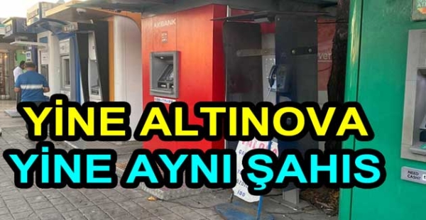 BANKAMATİKLERİ 20 GÜN SONRA YENİDEN PARÇALADI
