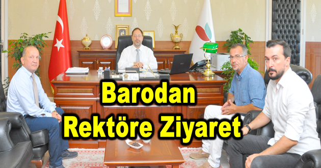Barodan Rektör Erbaş'a Ziyaret