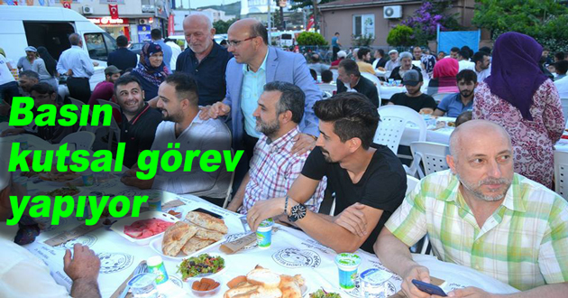 BASIN KUTSAL GÖREV YAPIYOR