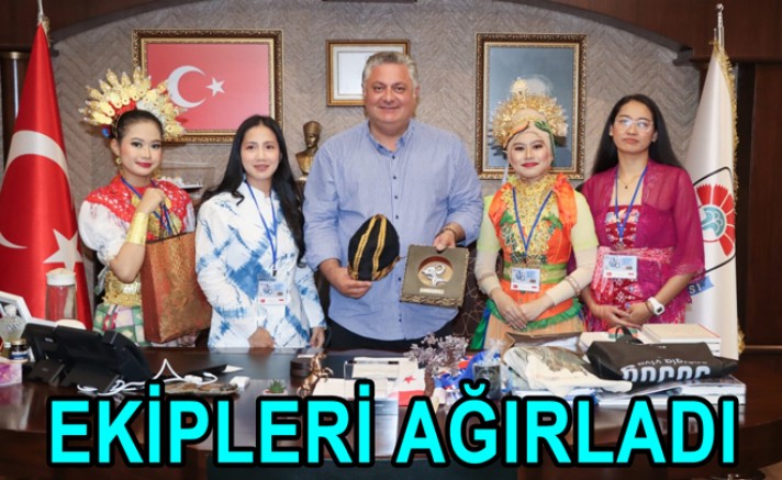 BAŞKAN GÜREL YALOVA’YA GELEN EKİPLERİ AĞIRLADI