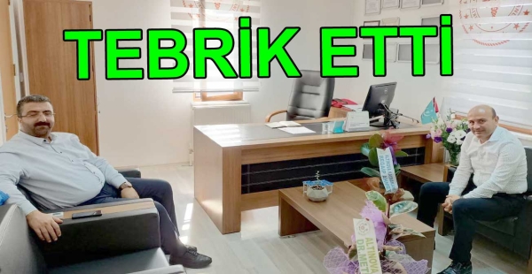 BAŞKAN ORAL, BAŞHEKİM GÜL’Ü KUTLADI