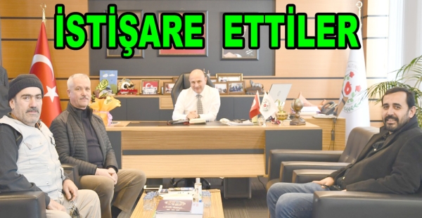 BAŞKAN ORAL MUHTARLARLA İSTİŞARE ETTİ
